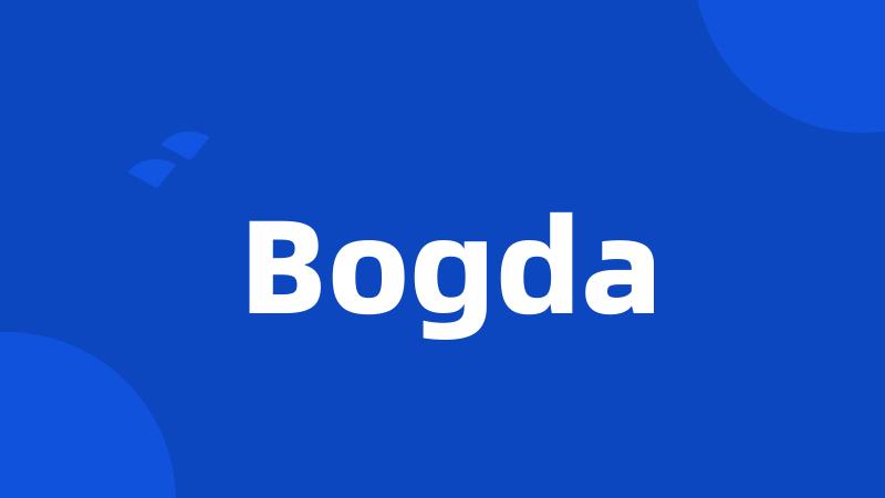 Bogda