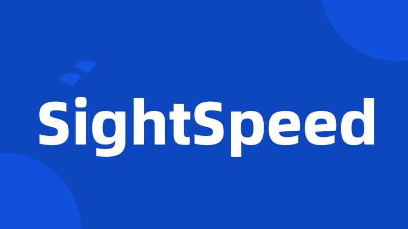 SightSpeed