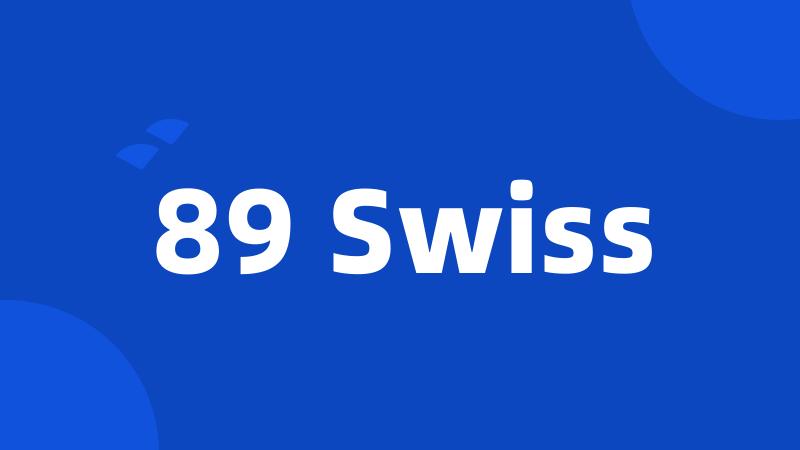 89 Swiss