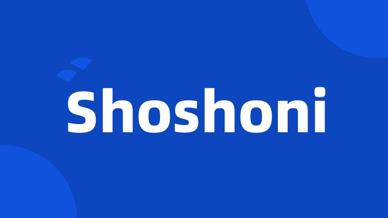 Shoshoni