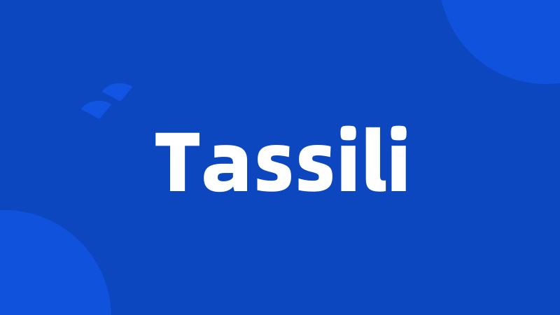 Tassili