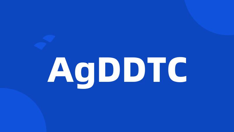 AgDDTC