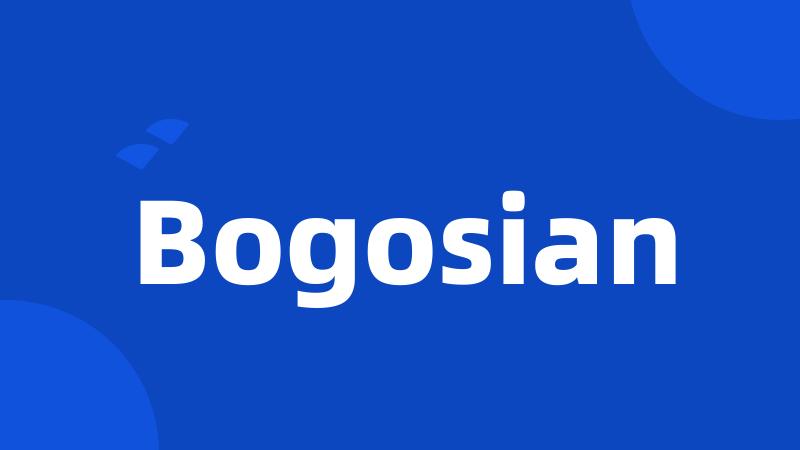 Bogosian