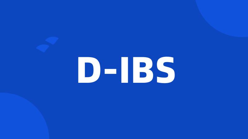 D-IBS