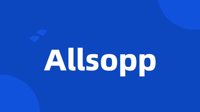 Allsopp