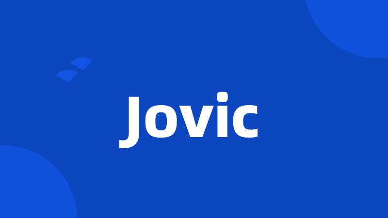 Jovic