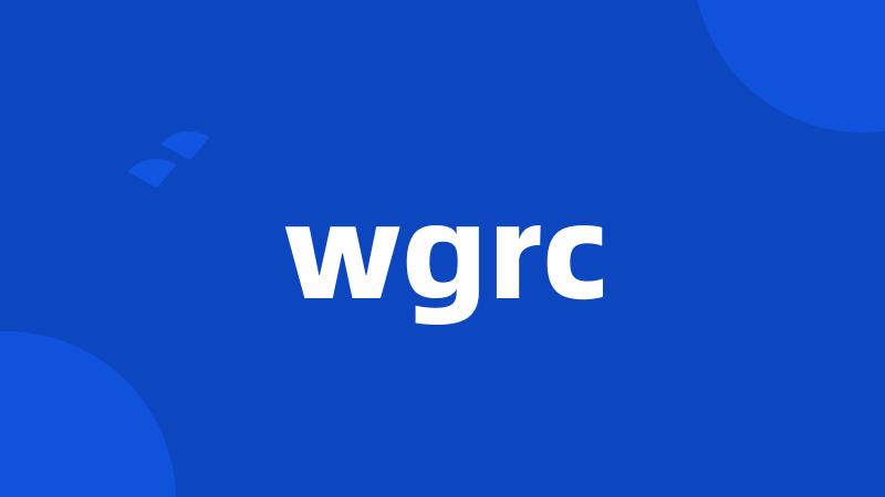 wgrc