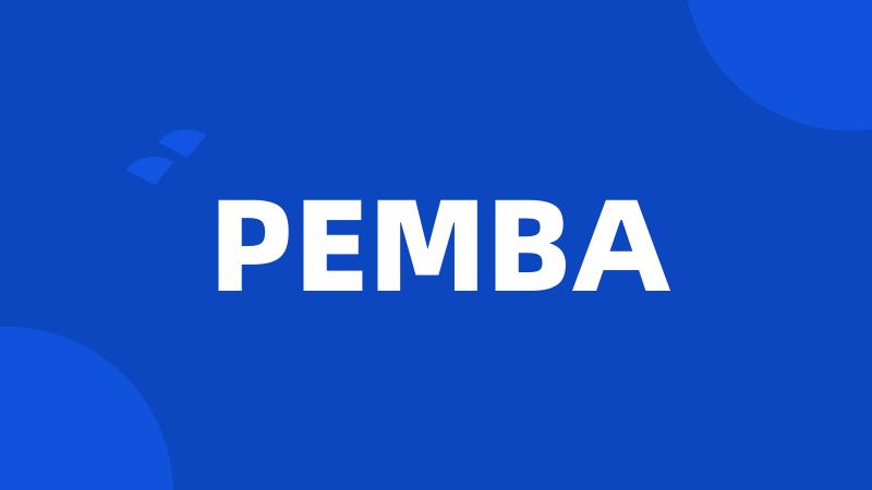 PEMBA