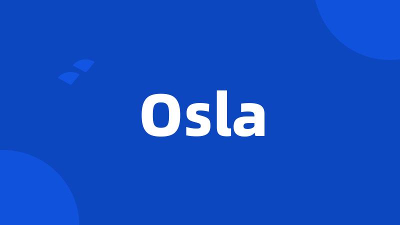 Osla