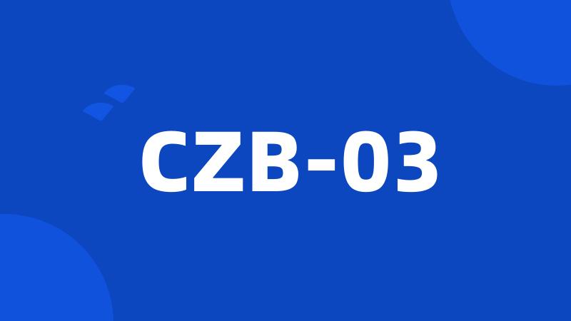 CZB-03