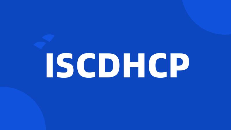 ISCDHCP