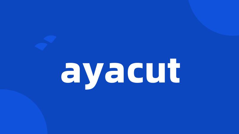 ayacut