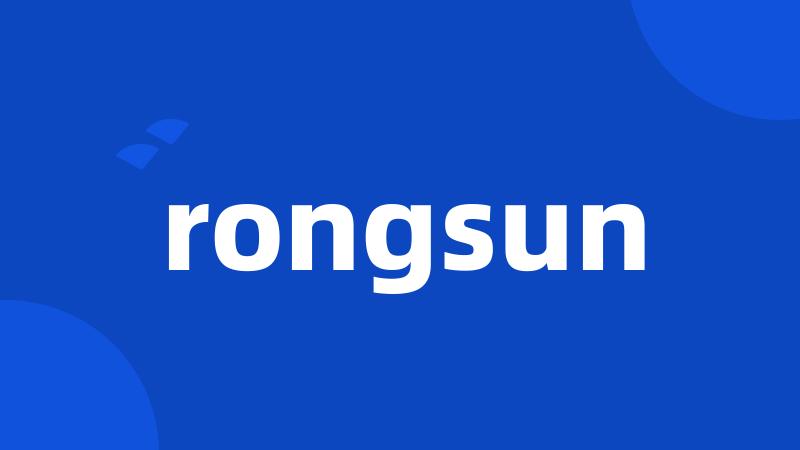 rongsun