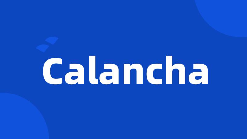 Calancha