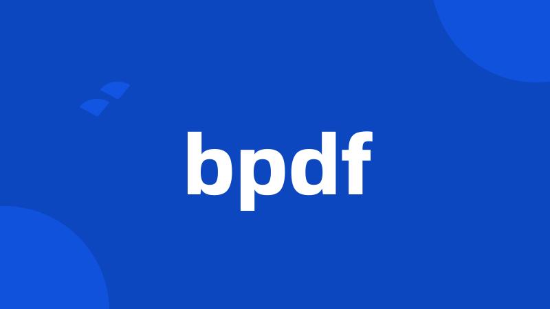 bpdf