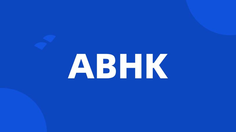 ABHK