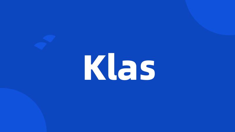 Klas