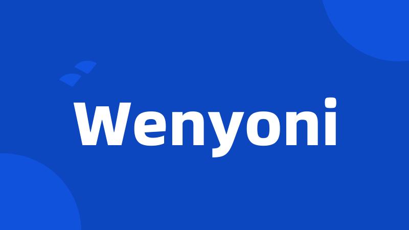 Wenyoni