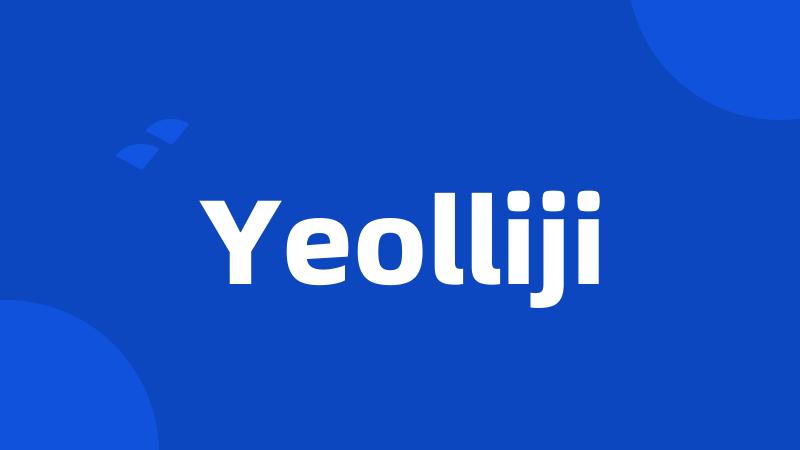 Yeolliji