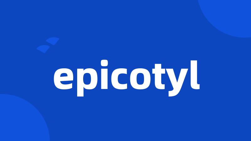 epicotyl