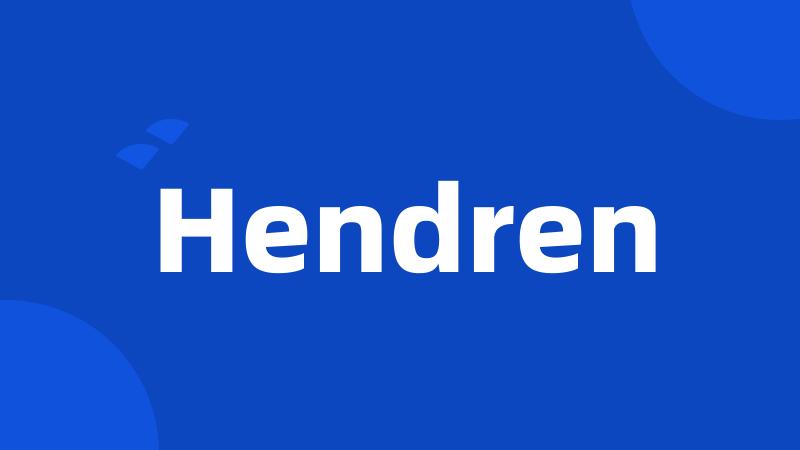 Hendren