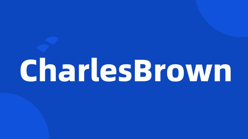 CharlesBrown