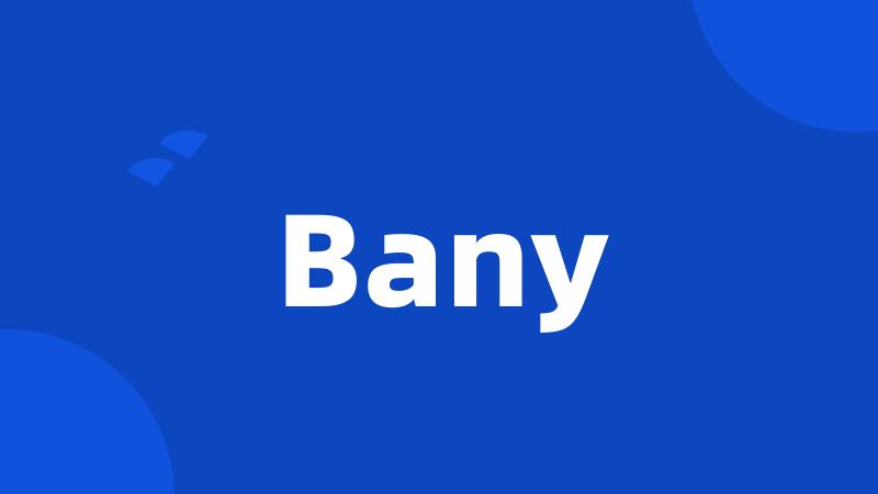 Bany