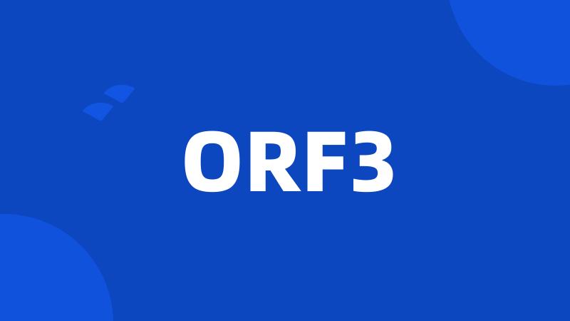 ORF3