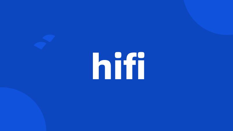 hifi