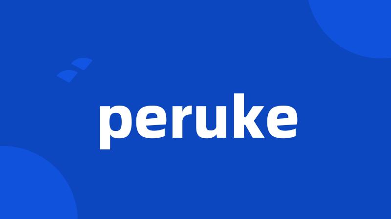 peruke