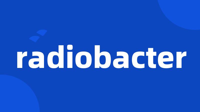 radiobacter