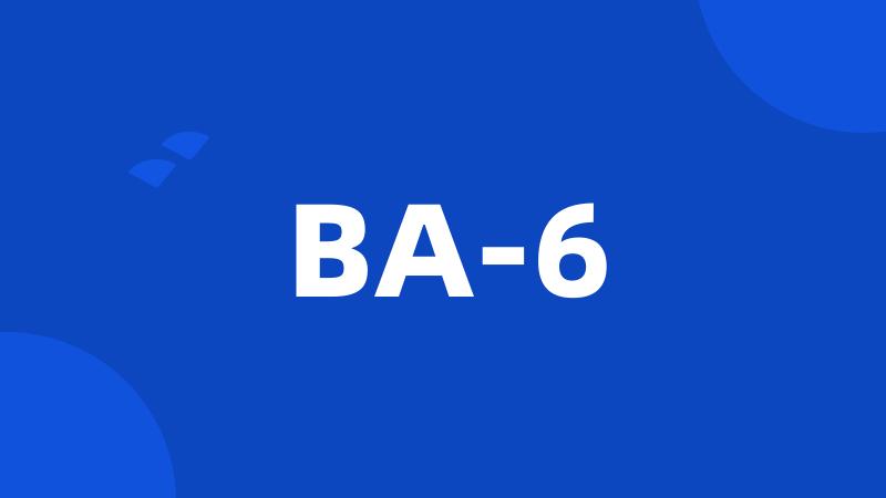 BA-6