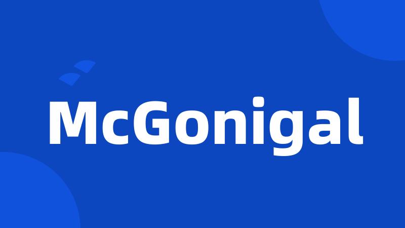 McGonigal