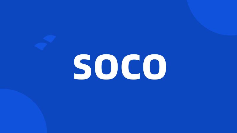 SOCO