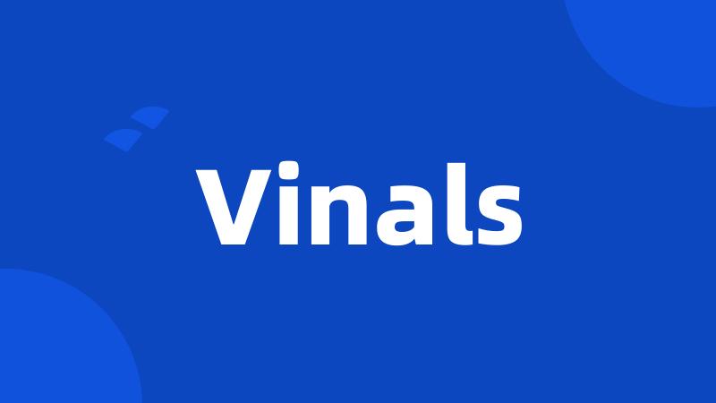 Vinals