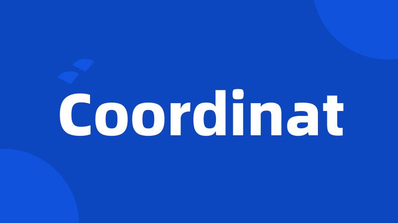 Coordinat