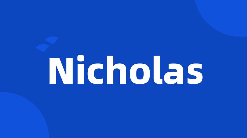 Nicholas