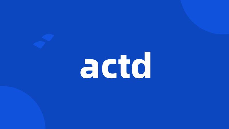 actd