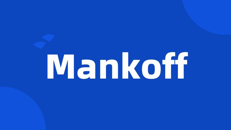 Mankoff