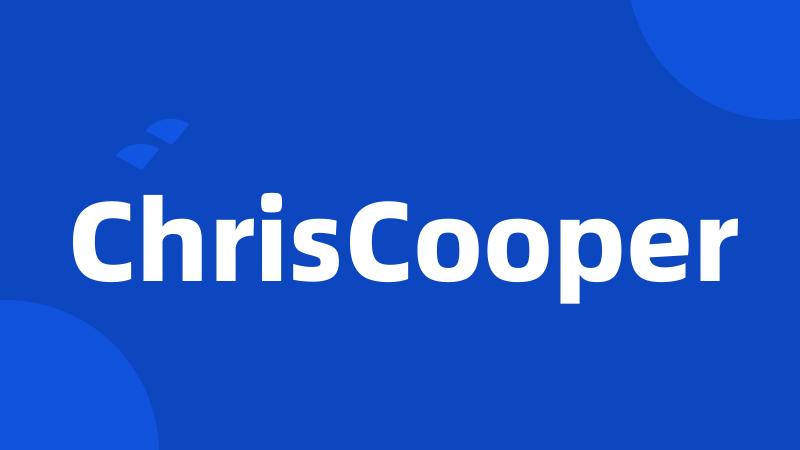 ChrisCooper