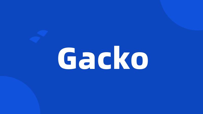 Gacko