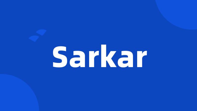 Sarkar