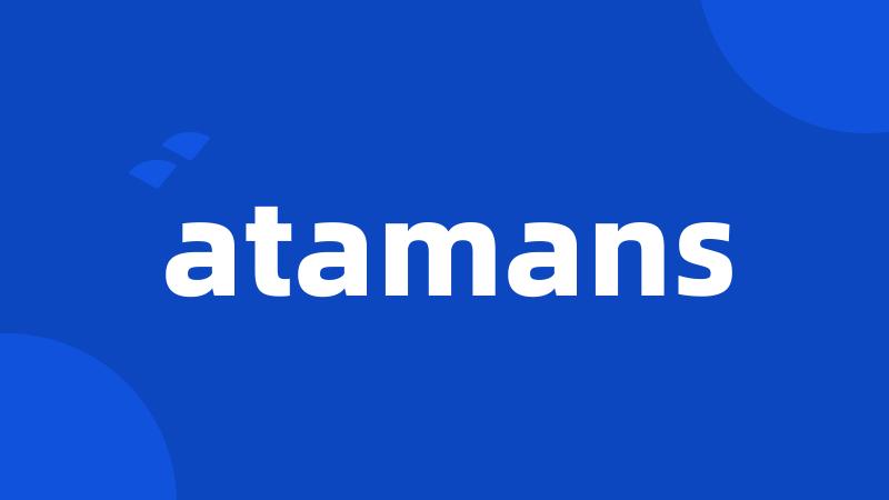 atamans