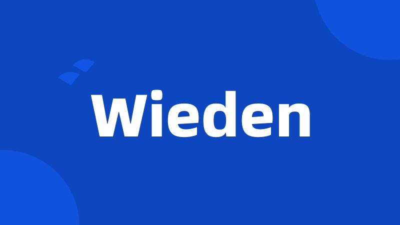 Wieden