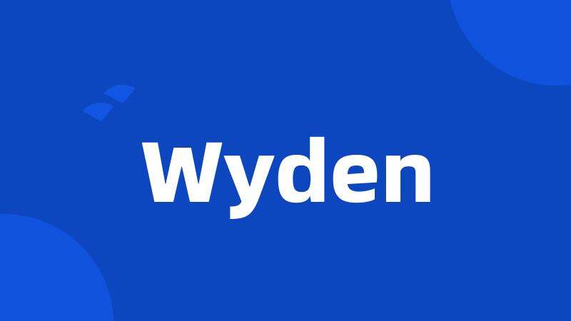 Wyden