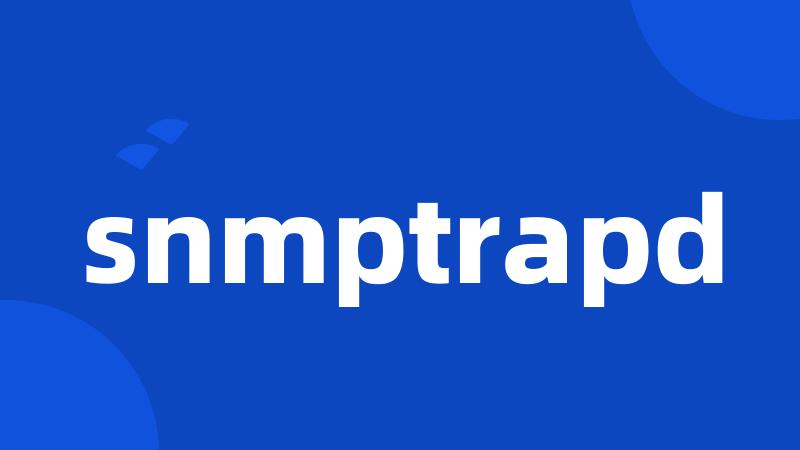 snmptrapd