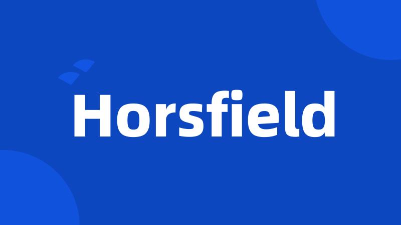 Horsfield