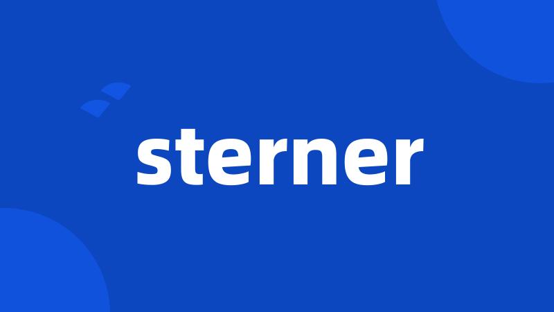 sterner