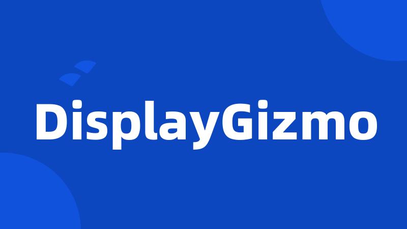 DisplayGizmo