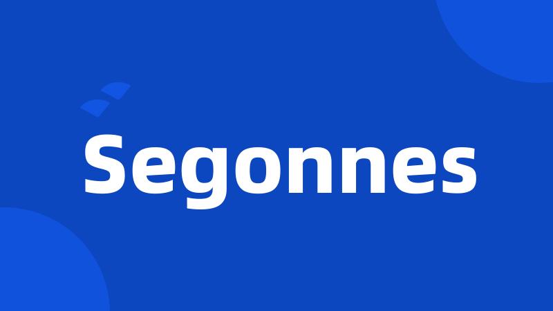 Segonnes